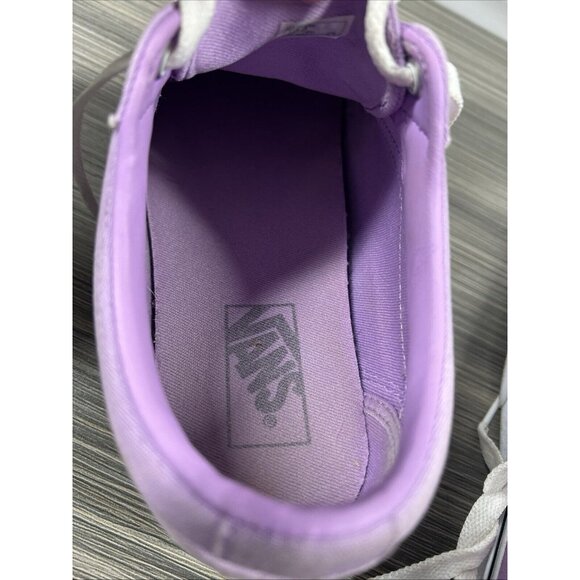 Vans Old Skool Sneakers Women's 10 Mens 8.5 Solid Purple Canvas Low Top 751505 - Picture 9 of 11